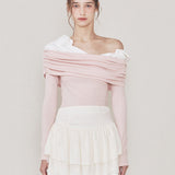 NOT YOUR ROSE 2505 Lily top (Pink)