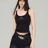 MacyMccoy 2503 闪钻百搭背心 黑