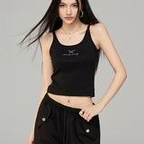 MacyMccoy 2503 闪钻百搭背心 黑