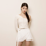 NOT YOUR ROSE SS2312 Monica top Beige