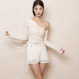 NOT YOUR ROSE SS2312 Monica top Beige
