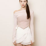 NOT YOUR ROSE SS2312 Ivy top Pink