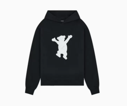 We11done Brand We11done Hoodie Bear We11done Embroidered Teddy