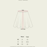 SEOOOCOOKIE denim pleated skirt Blue