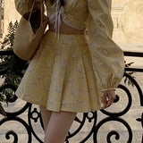 SEOOOCOOKIE Baraka Yellow Skirt