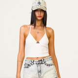 SMFK 2406 十字经典罗盘项链