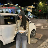 KOREAN COLLECTION 2410 直筒宽松阔腿牛仔裤