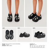SMFK 2504 XCROCSBAECLOG-BLACKDIAMOND/黑钻石