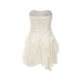 ELYWOOD 铜氨丝质抹胸短裙