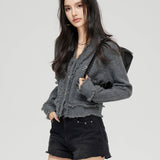MacyMccoy SS2403 小香针织开衫 灰