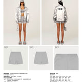 SMFK 2504 极限未来一体塑身短裤 尘埃灰