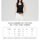 MacyMccoy SS2403 蝴蝶背心百搭 黑