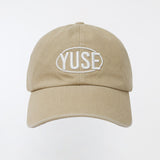 YUSE 2410 BASIC YUSE LOGO BALL CAP - BEIGE