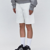 REST & RECREATION SS2404 Logo Mid Socks White