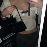 SEOOOCOOKIE Stephanie Cream Velvet Top