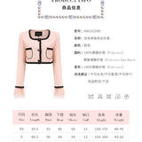 NANA JACQUELINE 羽毛拼接外套
