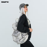 SMFK 2410 野马户外双肩背包(大号)/尘埃灰