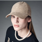 MARDI MERCREDI 2502 CORDUROY CAP ALUMNI CLASSIQUE_TAUPE