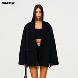 SMFK 2501 设计师古典运动西装 荒野黑