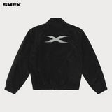 SMFK 2503 星际风暴阔身运动外套/闪电黑