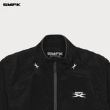 SMFK 2503 星际风暴阔身运动外套/闪电黑