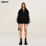 SMFK 2503 基因链条赛车阔身帽衫/荒野黑