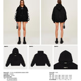 SMFK 2503 基因链条赛车阔身帽衫/荒野黑