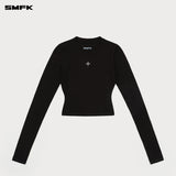 SMFK 2503 基因科技醋酸运动上衣/荒野黑