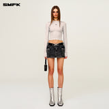 SMFK 2503 基因科技醋酸运动上衣/星云灰