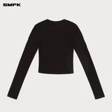 SMFK 2503 基因链条运动上衣/荒野黑