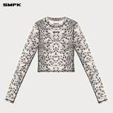 SMFK 2503 幻影迷彩运动上衣/白豹纹
