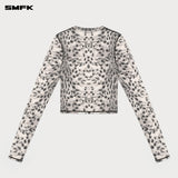 SMFK 2503 幻影迷彩运动上衣/白豹纹