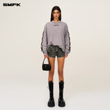 SMFK 2503 未来基因长袖上衣/尘埃灰