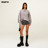 SMFK 2503 未来基因长袖上衣/尘埃灰