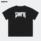 SMFK 2408 金属摇滚阔身Tee 黑