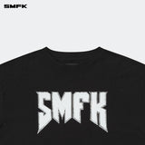 SMFK 2408 金属摇滚阔身Tee 黑