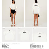 SMFK 2504 比弗利俱乐部阔身TEE/雪山白