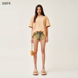 SMFK SS2402 经典十字花超大Tee 沙漠