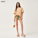 SMFK SS2402 经典十字花超大Tee 沙漠