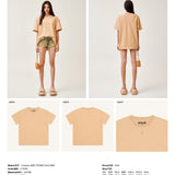 SMFK SS2402 经典十字花超大Tee 沙漠