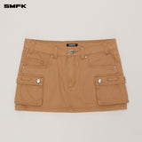 SMFK 2506 野路工装短裙/沙漠色
