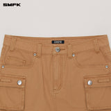 SMFK 2506 野路工装短裙/沙漠色
