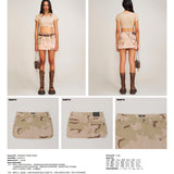 SMFK 2506 野性起源牛仔短裙/沙漠迷彩