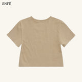 SMFK SS2402 十字经典运动紧身Tee 深肤