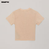 SMFK 2506 冲锋修身Tee/亚麻色