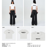 SMFK 2408 未来标准修身Tee 奶白