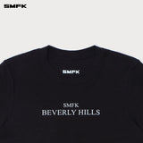 SMFK 2504 比弗利电影字幕短身TEE/荒野黑
