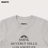 SMFK 2504 比弗利电影字幕短身TEE/尘埃灰