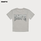 SMFK 2501 金属摇滚修身Tee 尘埃灰