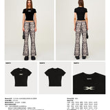 SMFK 2503 未来涟漪运动修身TEE/荒野黑